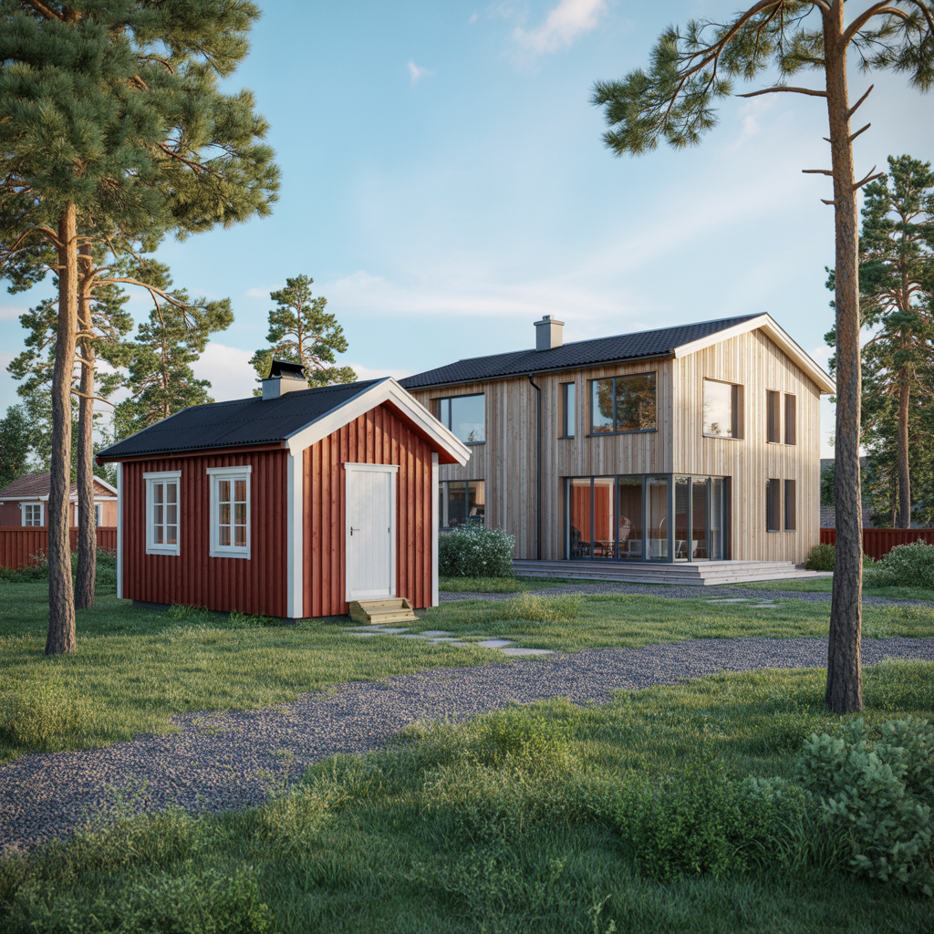 friggebod eller attefallshus jamforelse av regler och kostna